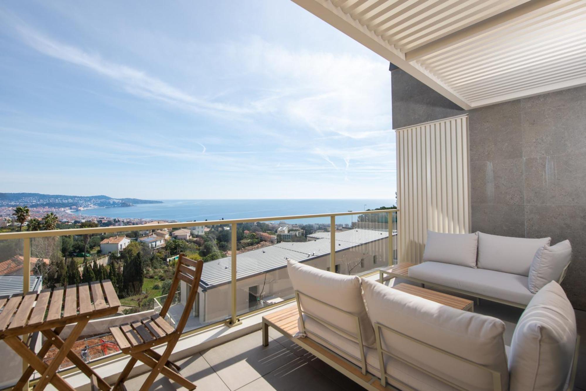 Blue Pearl Vue Mer Nice Extérieur photo